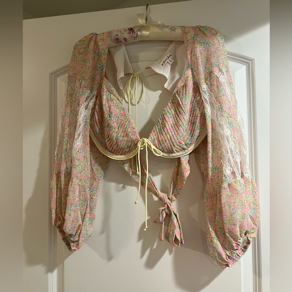 SOLD - For Love and Lemons Dani Bra Top - Picture 5 of 10